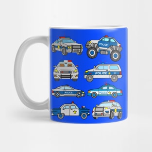 Police Cars Mug